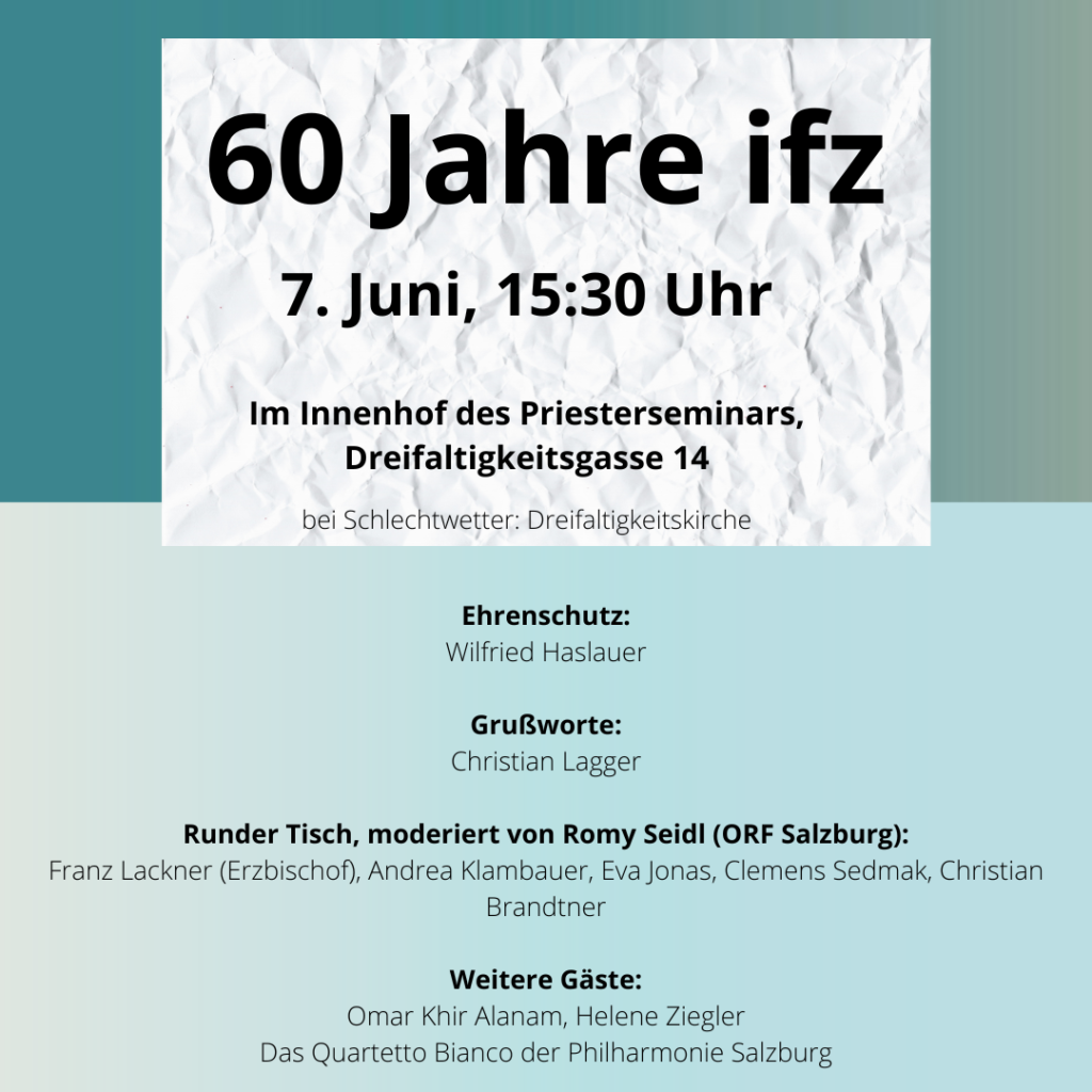 ifz Einladung 60 Jahre ifz_Homepage