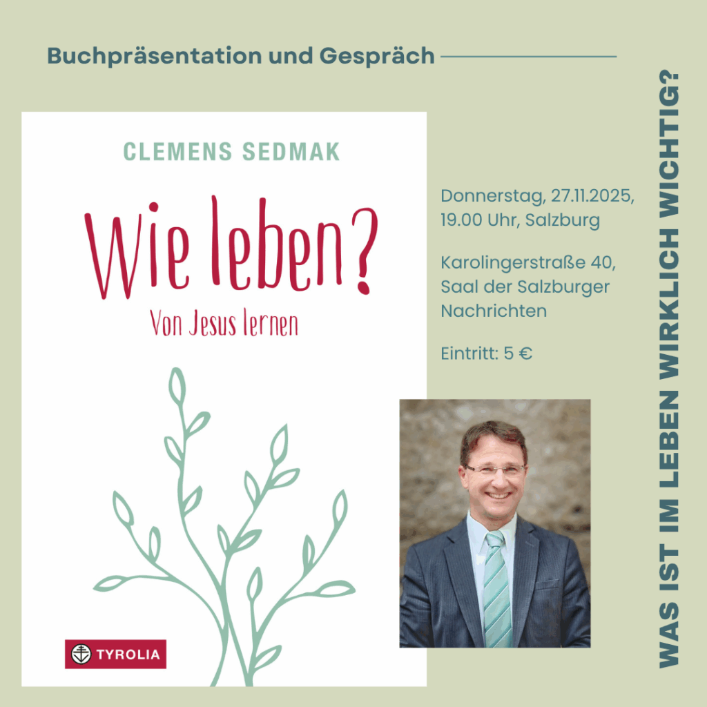 ifz Clemens Sedmak Buchpräsentation Salzburg