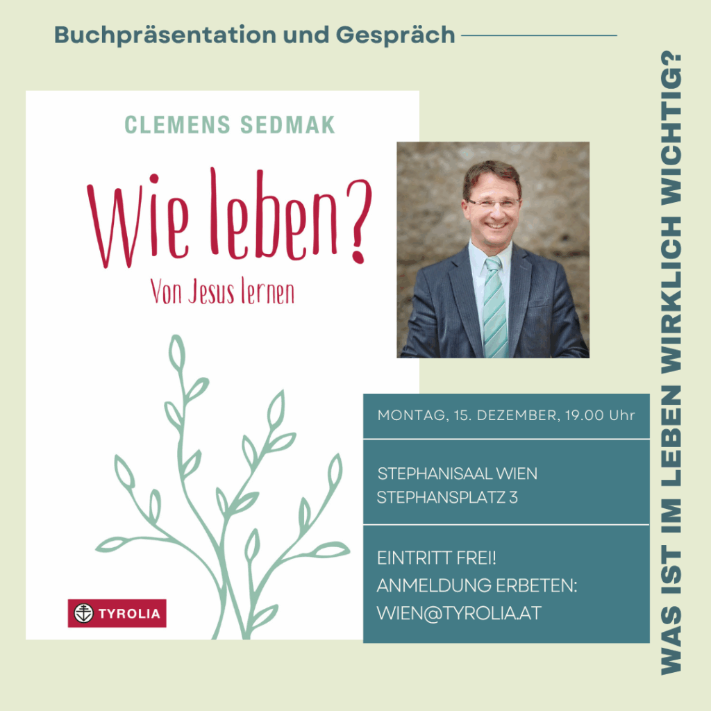 ifz Clemens Sedmak Buchpräsentation Wien