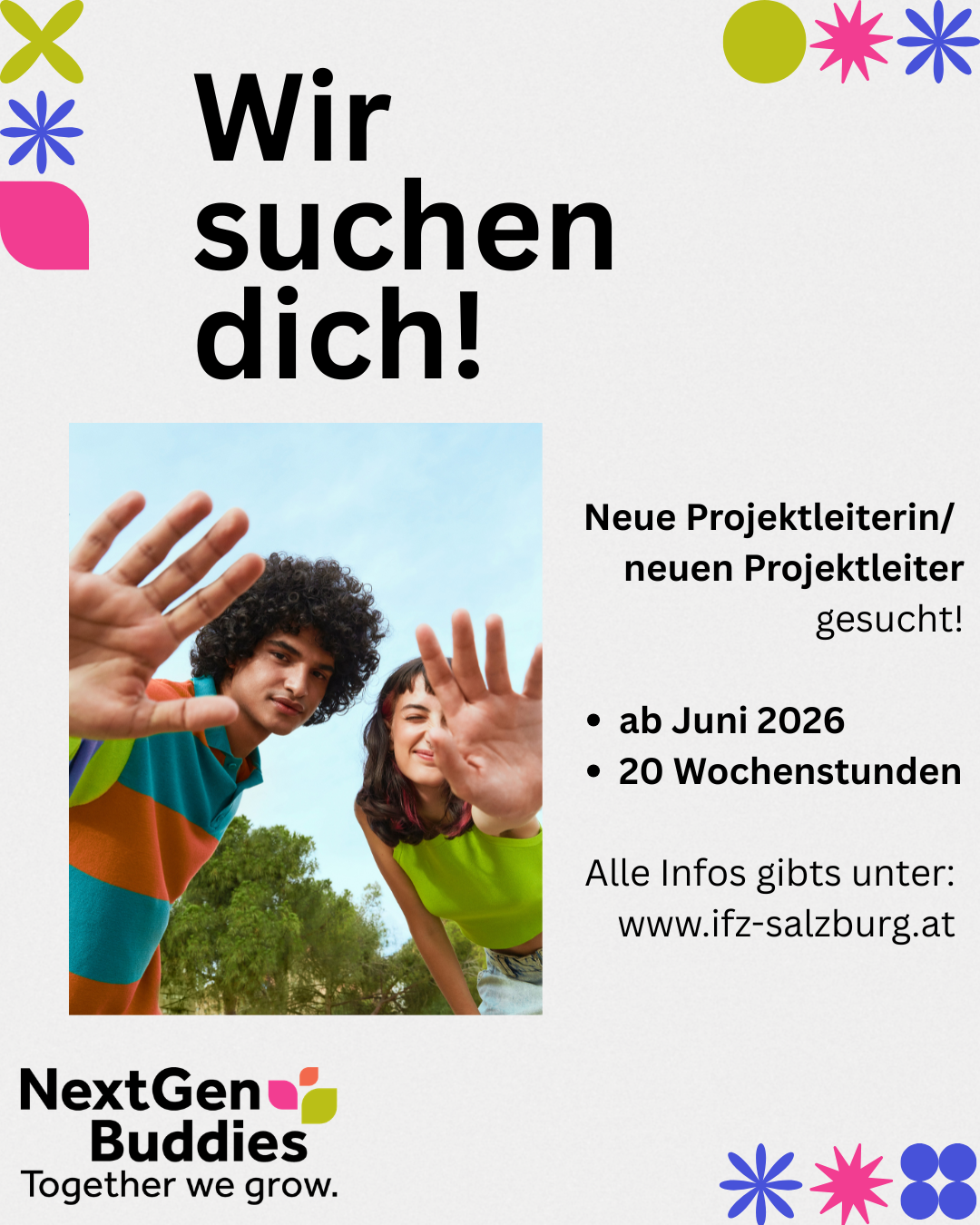 Bewerbung NGB neue Projektleitung